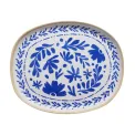 APS FLORYN Melamine Tray White & Blue GN 1/2 325x265mm - Image 1