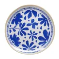APS FLORYN Melamine Plate White & Blue 270mm (B2B) - Image 1