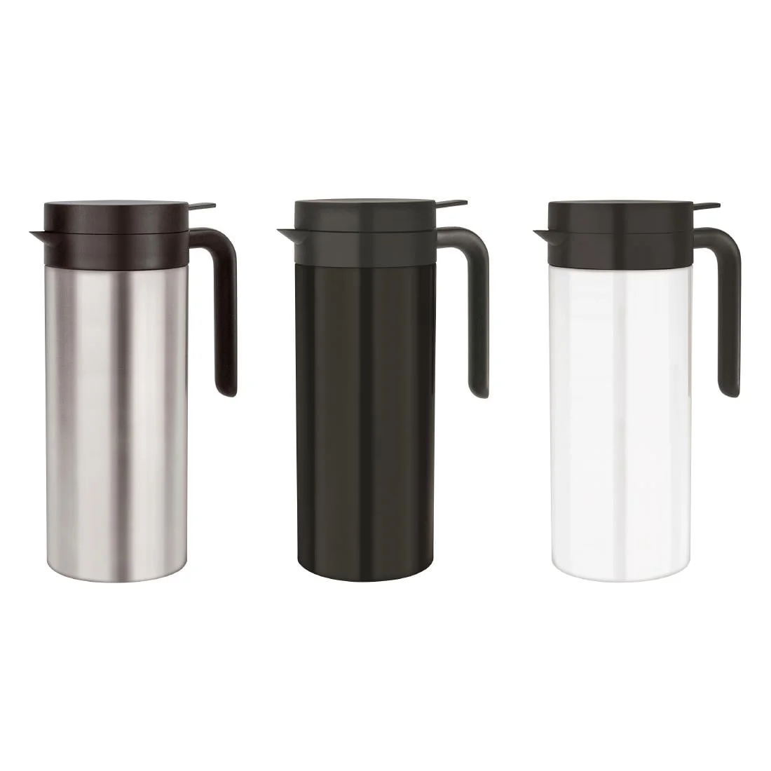 Elia Cylinder-Type Vacuum Jug Satin Stainless Steel 1Ltr - Image 2