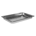 Bourgeat Stainless Steel Perforated 1/1 Gastronorm Pan 55mm - Image 1