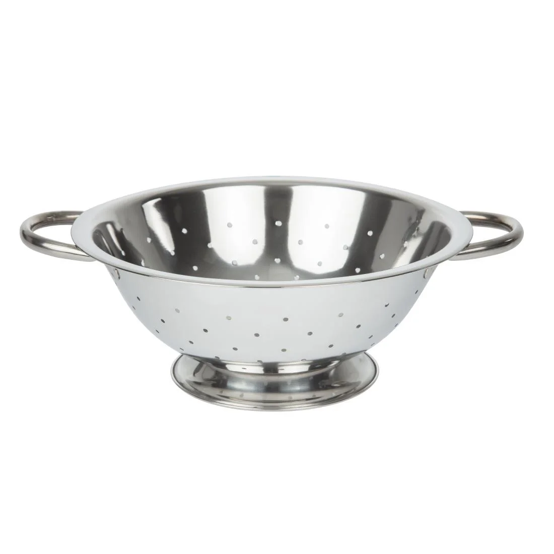 Vogue Stainless Steel Colander 9" - Image 1