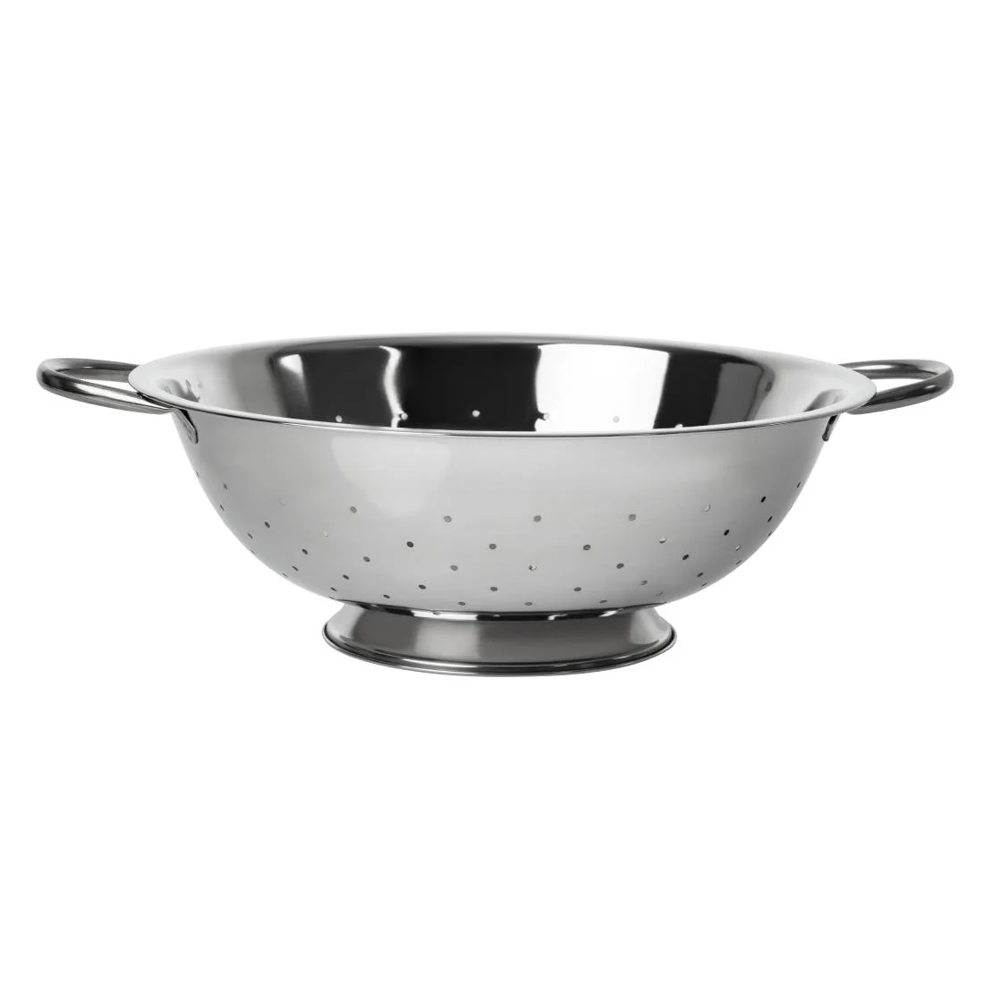 Vogue Stainless Steel Colander 12" - Image 1