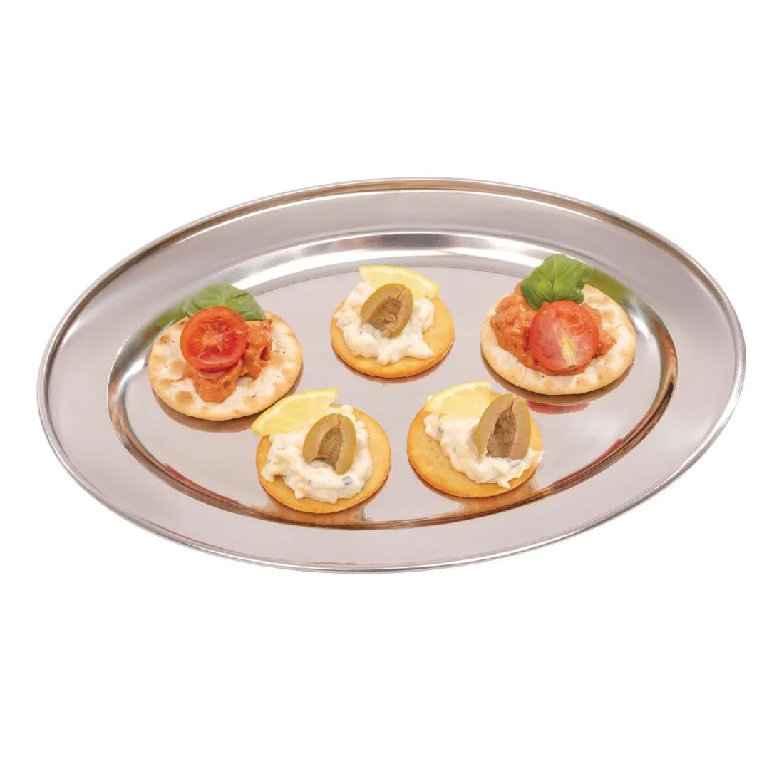 Oval Serving Tray 12in - Image 2