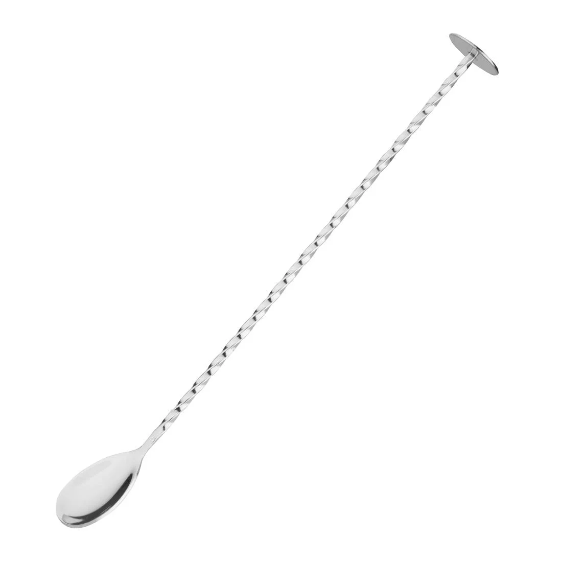 Olympia Twisted Bar Spoon with Disc End - Image 1