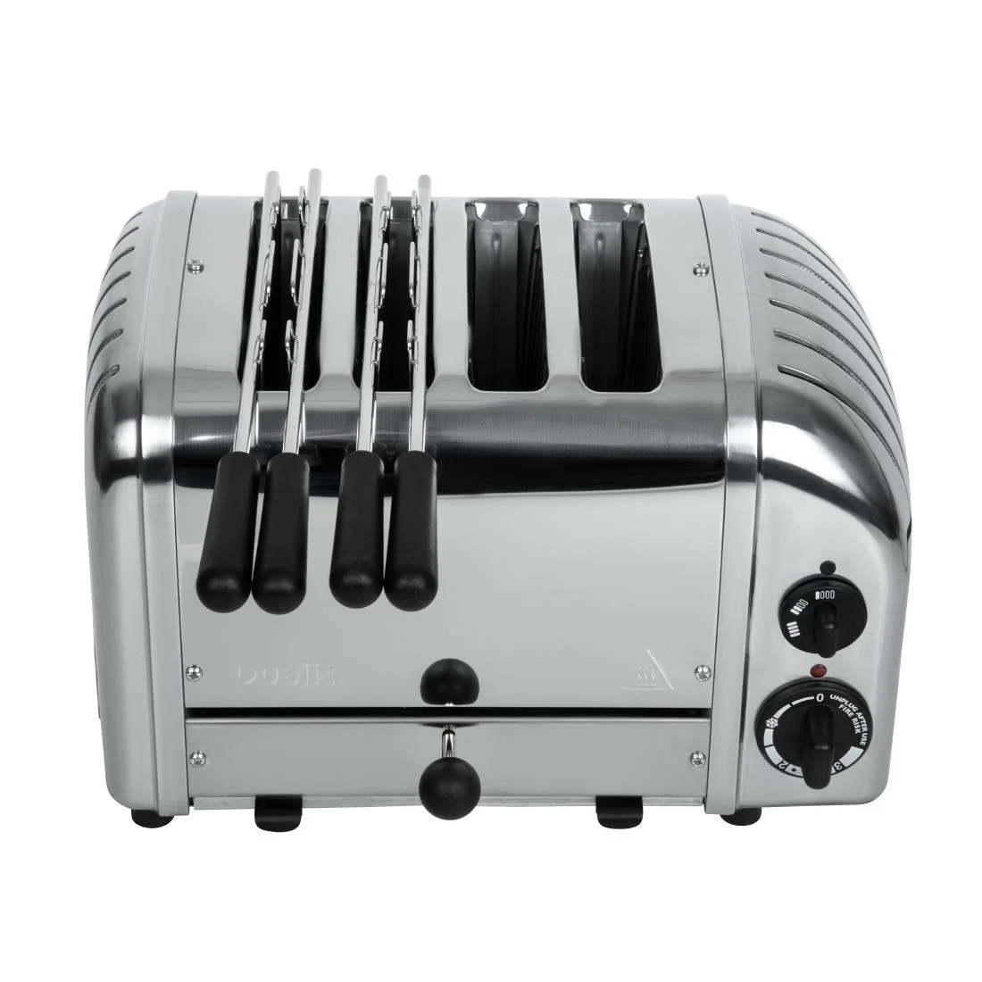 Dualit 2 x 2 Combi Vario 4 Slice Toaster Stainless 42174 - Image 2