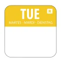 Vogue Removable Colour Coded Food Labels Tuesday - Image 1
