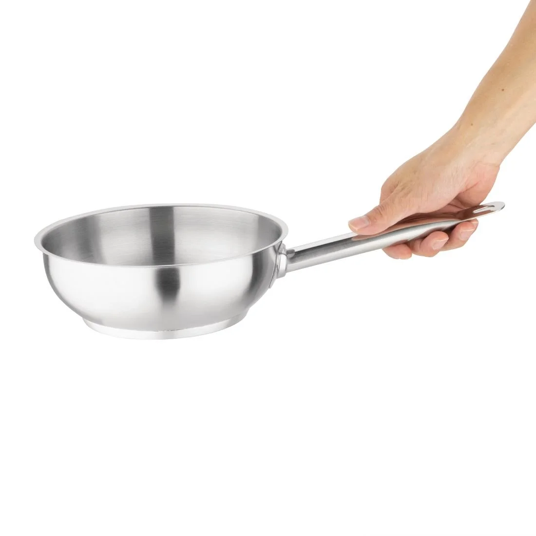 Vogue Stainless Steel Saute Pan 200mm - Image 2