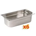 Gastronorm Container Kit 6 x 1/4GN - Image 1