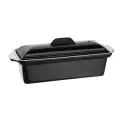Vogue Black Cast Iron Pate Terrine Mould 1.3Ltr - Image 1