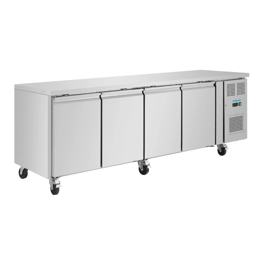 Polar U-Series Four Door Counter Fridge 553Ltr - Image 1