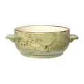 Steelite Craft Green Soup Casserole Bowls 425ml - Image 1