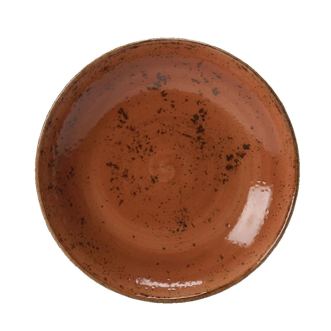 Steelite Craft Terracotta Coupe Bowls 215mm - Image 1