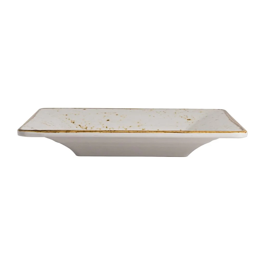 Steelite Craft White Buffet Square Pebble Bowls 254mm (6 Pack) - Image 1