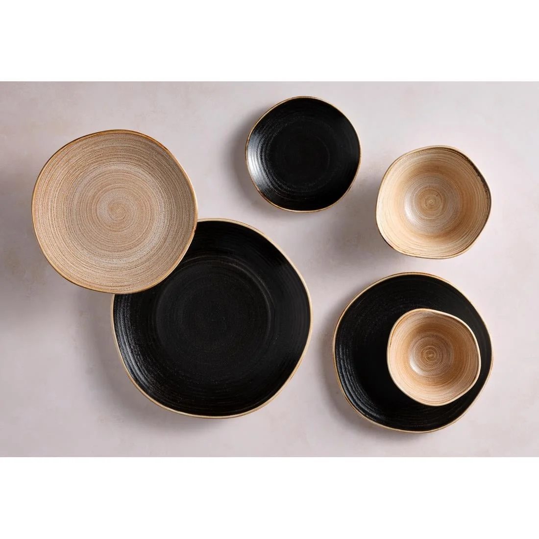 Steelite Orbita Tall Bowls Fuse Sable 150mm (12 Pack) - Image 2