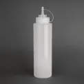 Vogue Clear Squeeze Sauce Bottle 35oz - Image 1