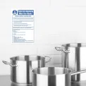Vogue Prevent Cross Contamination Wash Hands Sign - Image 2