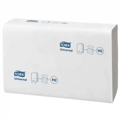 Tork Z Fold White Hand Towels 1Ply 250 Sheets (Pack of 12)