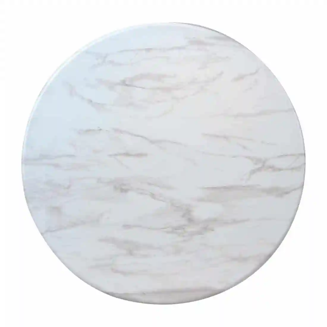 Round Laminate Table Top Marble 600mm