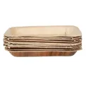 Fiesta Compostable Deep Palm Leaf Plates Rectangular 250mm (Pack of 100) - Image 7