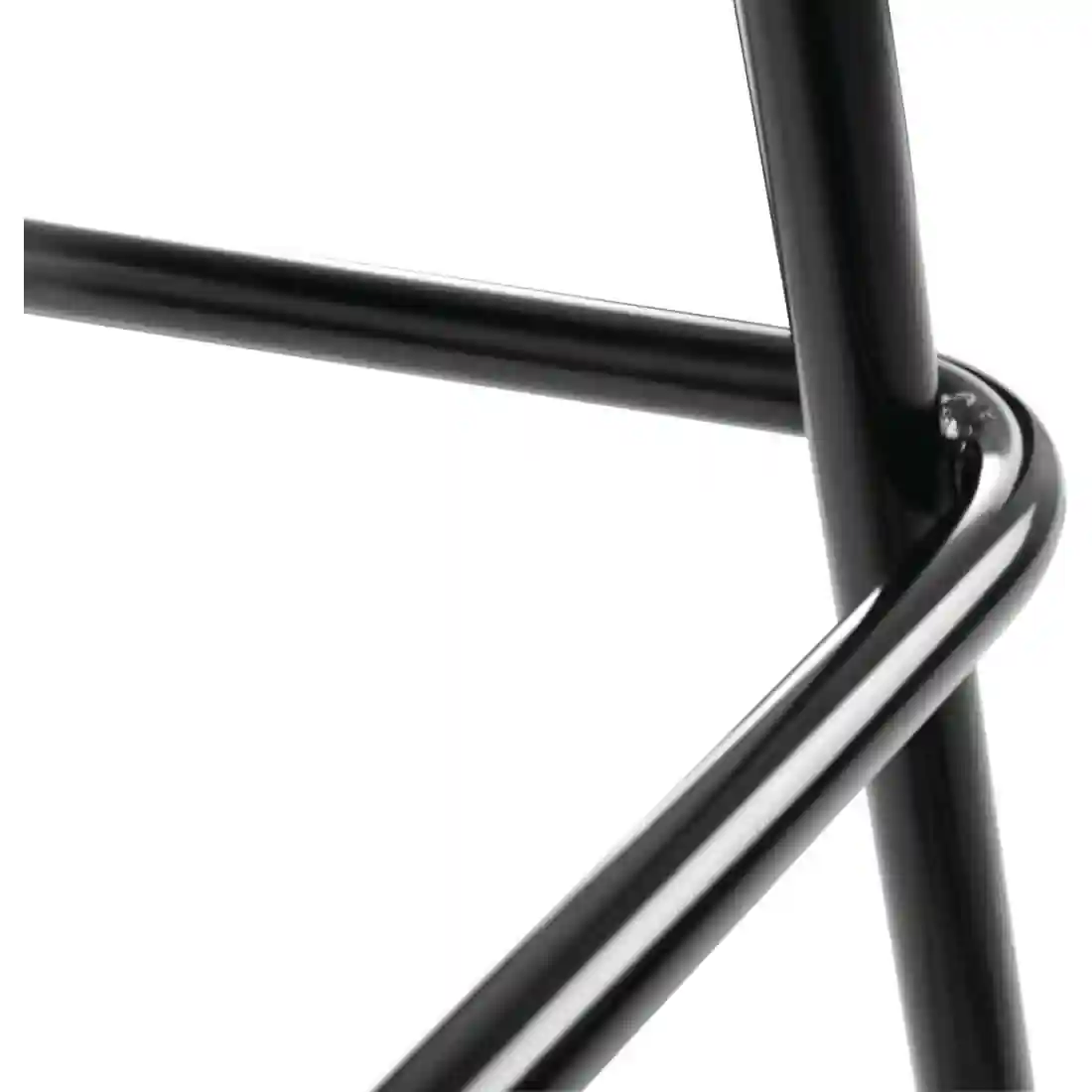 Bolero Scandi High Stools Black (Pack of 2) - Image 4