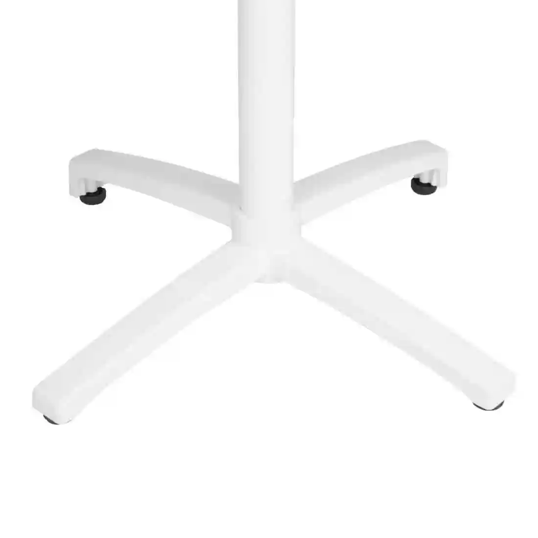 Bolero Folding Polypropylene Table 800mm Mustard Yellow - Image 5