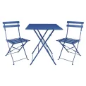 Bolero Perth Pavement Style Square Table Dark Navy - Image 5