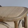 Bolero Natural Bentwood Chairs with Metal Cross Backrest (Pack of 2) - Image 7