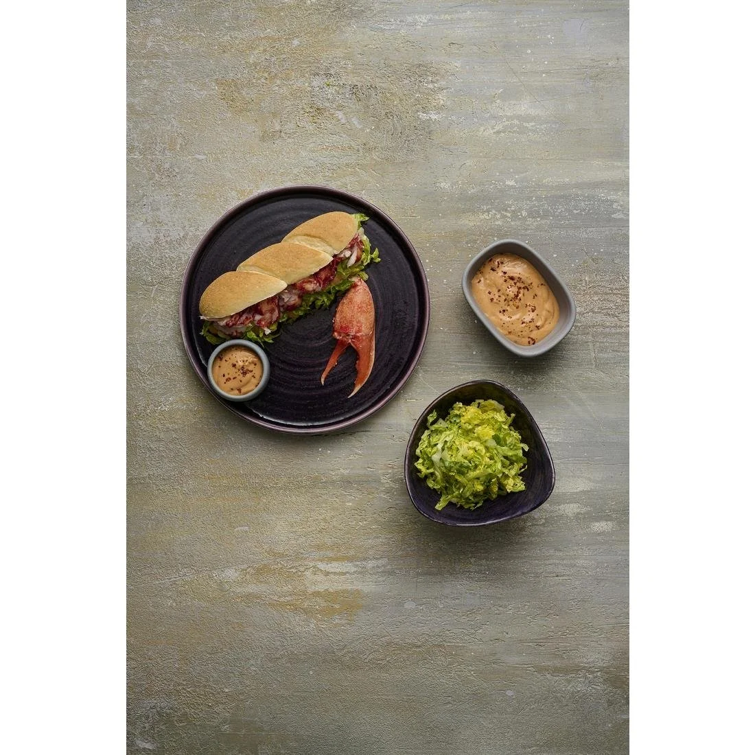 Churchill Stonecast Patina Deep Purple Coupe Plates 260mm (12 Pack) - Image 4