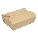 Colpac Recyclable Kraft Microwaveable Food Boxes 1950ml / 68oz (200 Pack) - Image 1