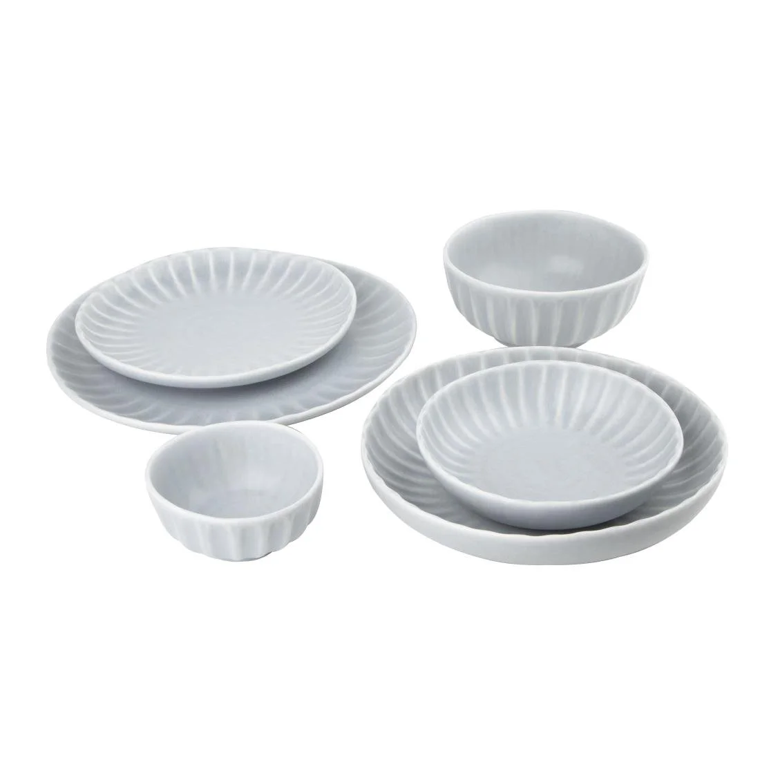 Olympia Corallite Coupe Bowls Concrete Grey 220mm (6 Pack) - Image 11