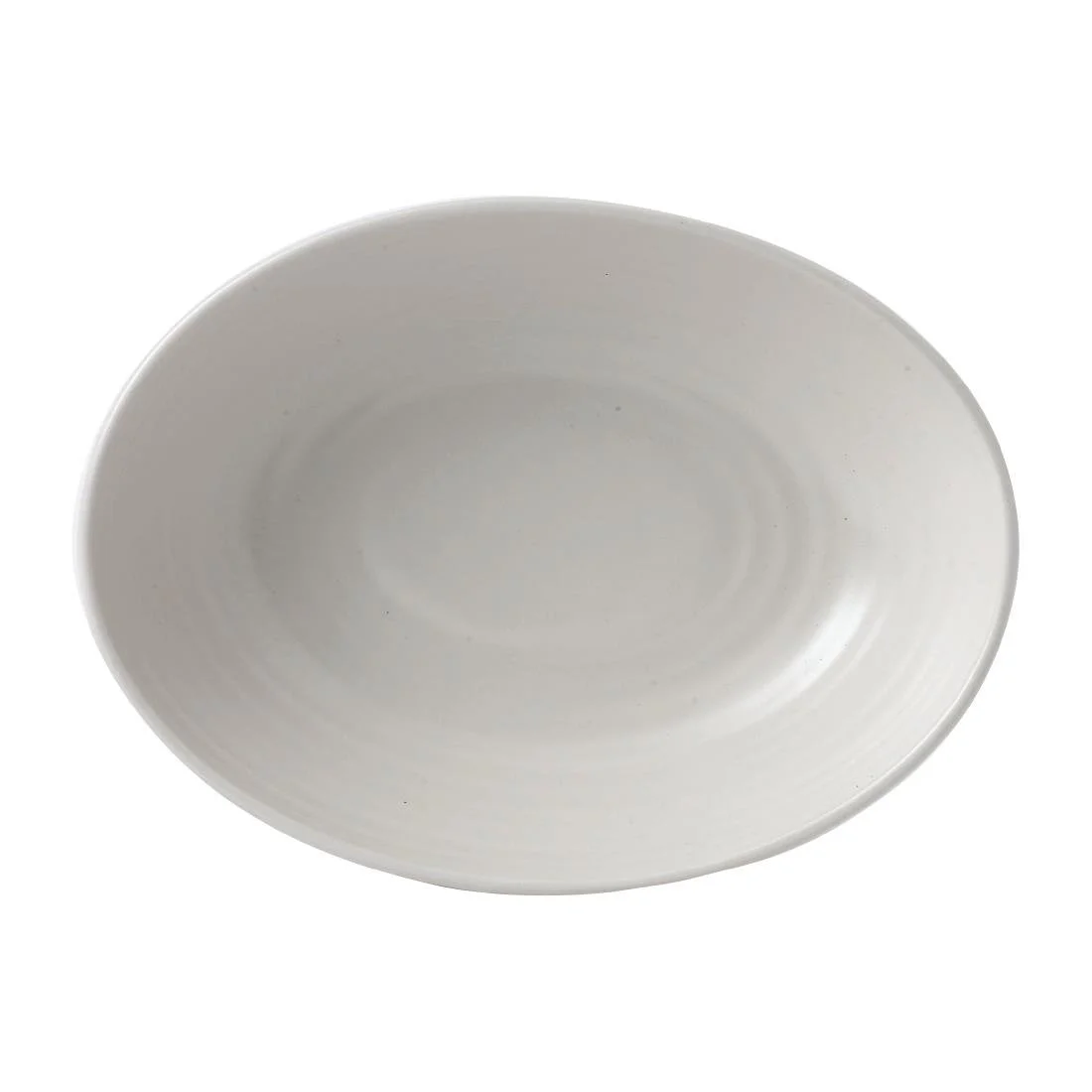 Dudson Evo Pearl Deep Oval Bowls 216x164mm (6 Pack)