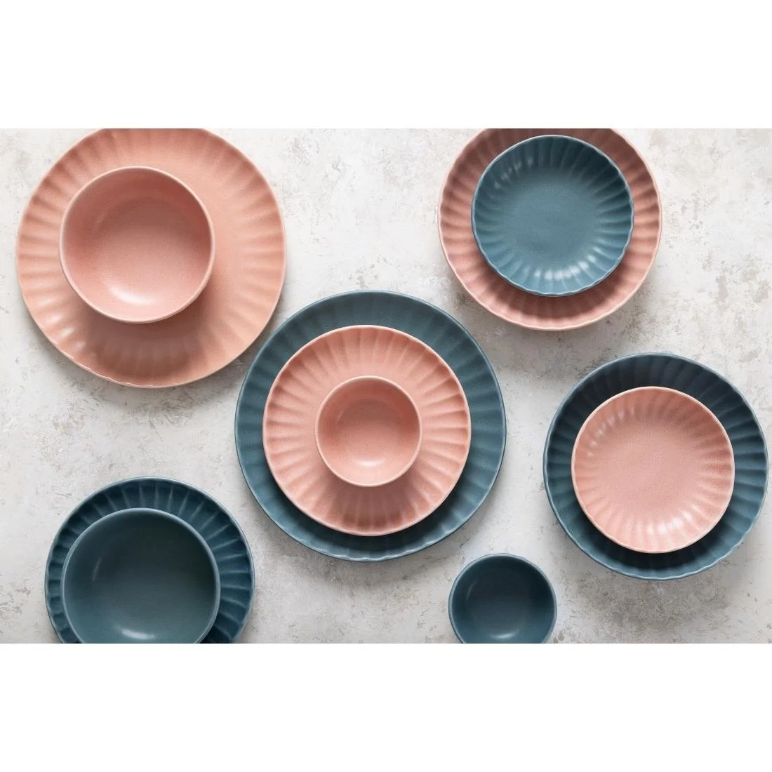 Olympia Corallite Deep Bowls Peach 105mm (12 Pack) - Image 10