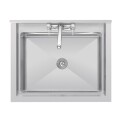 Vogue Stainless Steel Midi Pot Wash Sink with Undershelf