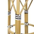 Bolero Parisian Style PE Rattan Bar Stools Black (2 Pack) - Image 3