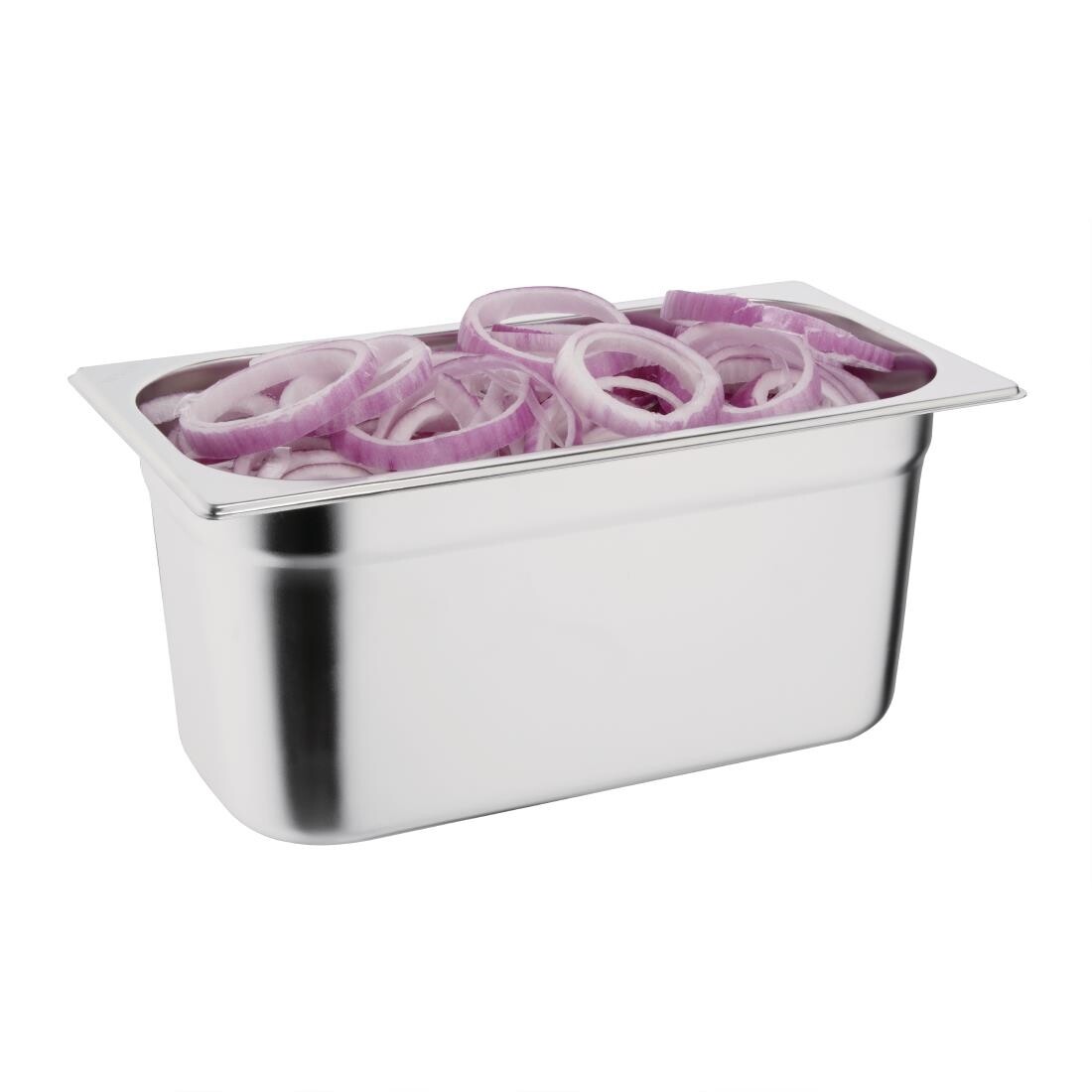 Vogue Stainless Steel 1/3 Gastronorm Pan 150mm