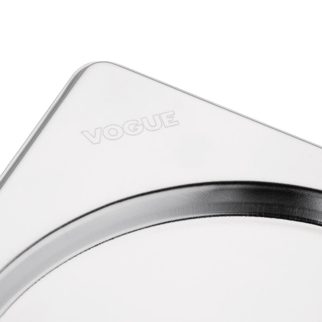 Vogue Stainless Steel 2/1 Double Size Gastronorm Lid