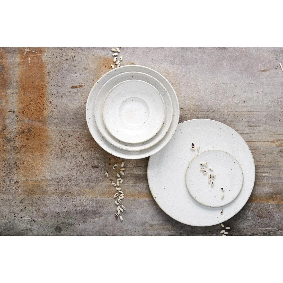 Rene Ozorio Wabi Sabi Coupe Plates Lichen 285mm (6 Pack) - Image 2