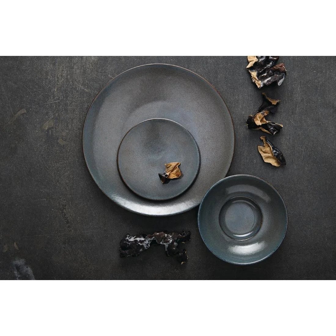 Rene Ozorio Wabi Sabi Rimmed Coupe Bowls Galet 172mm (12 Pack) - Image 2