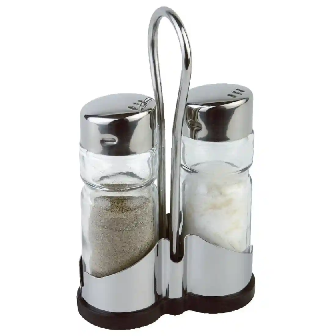 Salt and Pepper Cruet Set and Stand