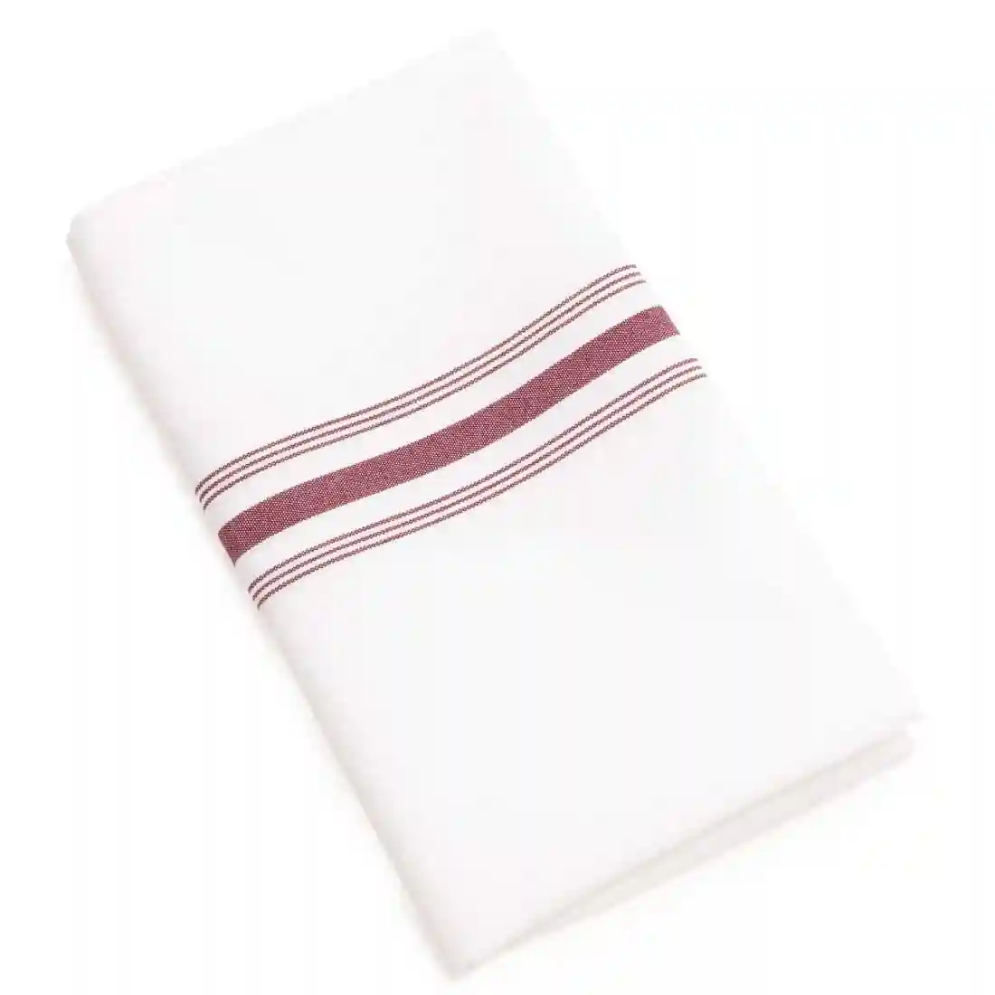 Bistro Table Napkins Burgundy Stripe