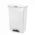 Rubbermaid Slim Jim Step on Bin Front Pedal 90Ltr White