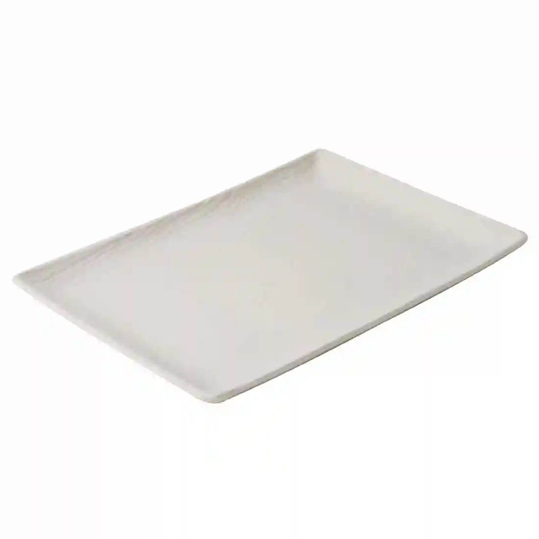 Revol Arborescence Rectangle Plate Ivory 320 x 320mm