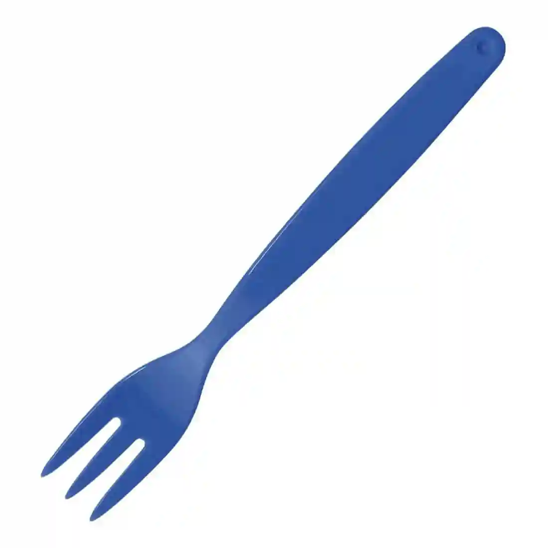 Polycarbonate Fork Blue Kristallon