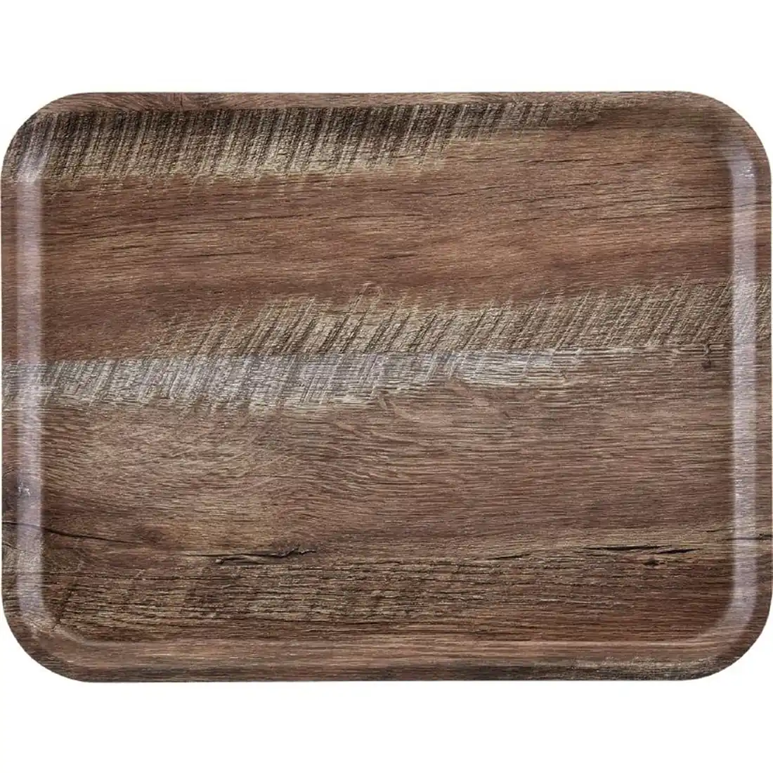 Cambro Madeira Tray Dark Oak 460mm