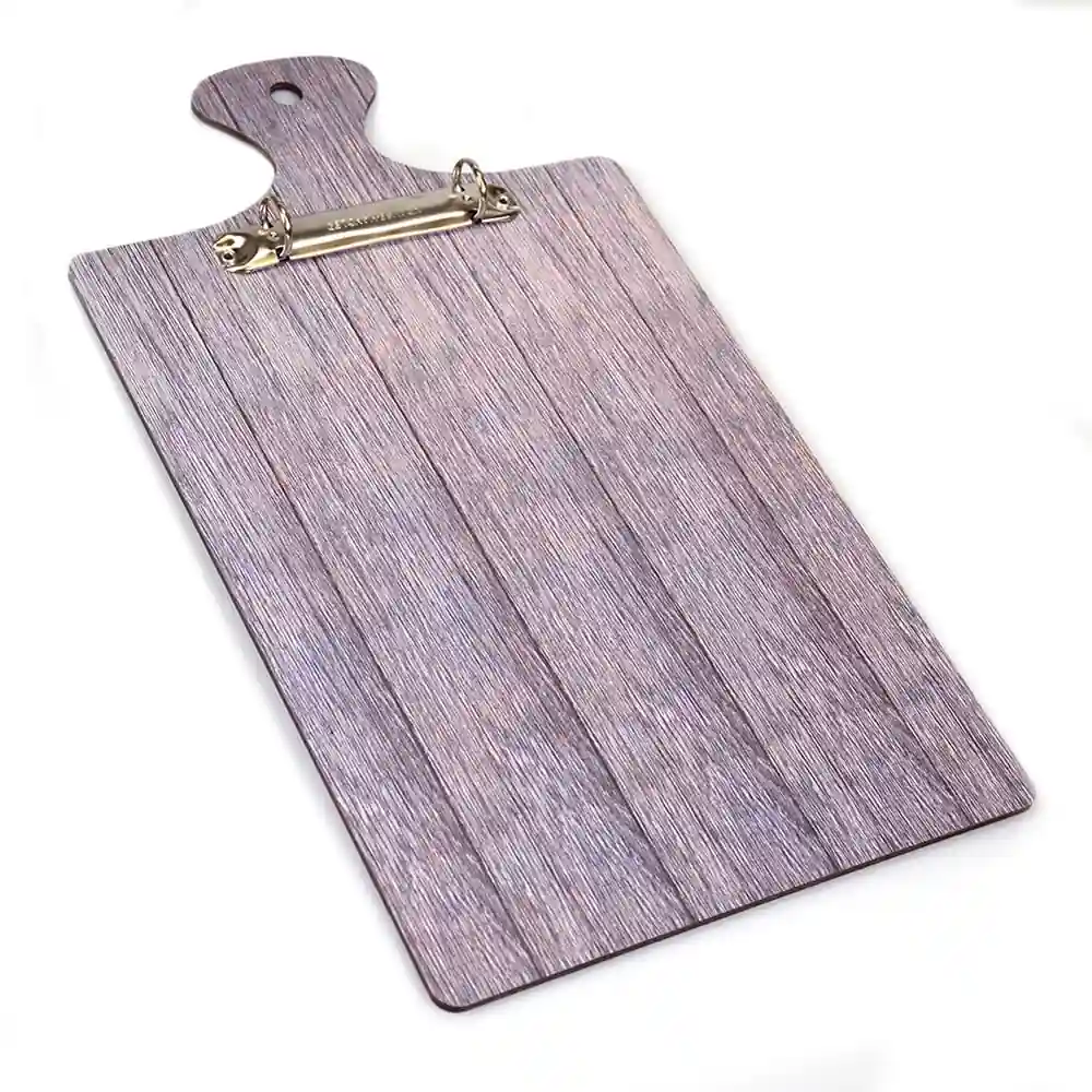 Die Cut Printed Wooden Menu Boards