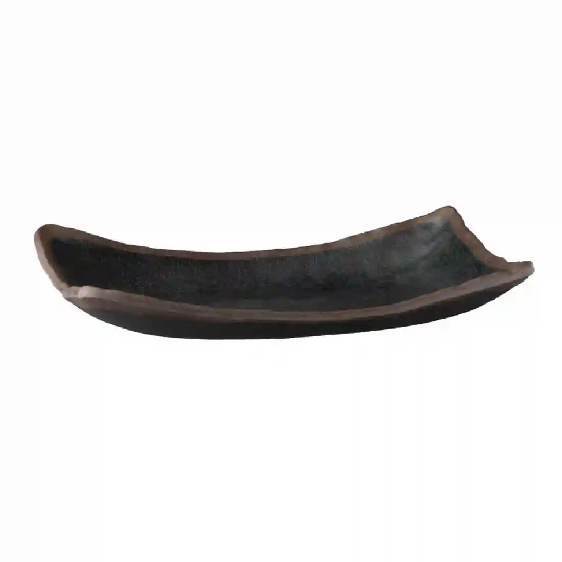 APS Marone Melamine Platter Black 265x 165mm