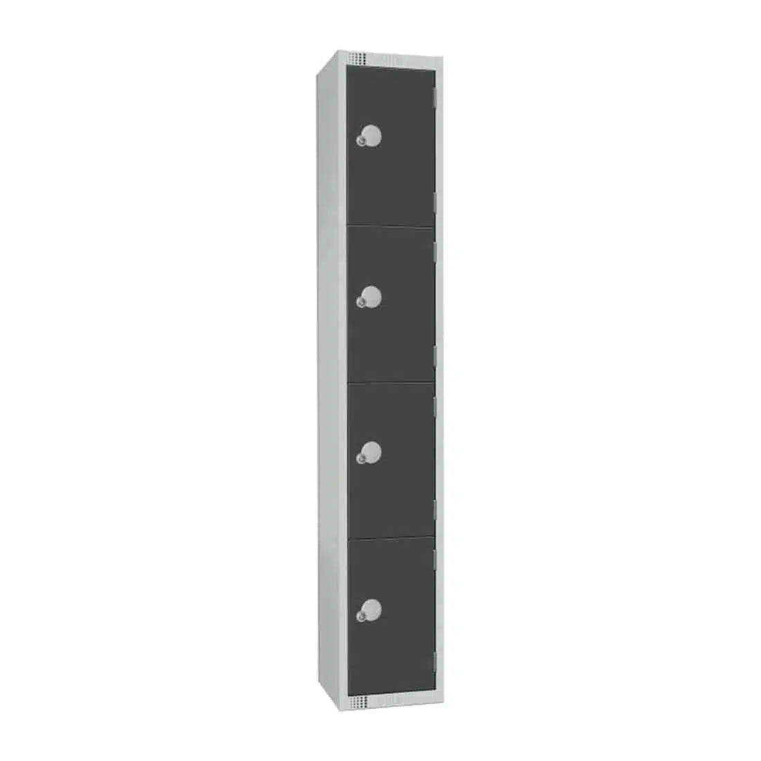Elite Four Door Padlock Locker Graphite Grey