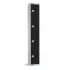 Elite Four Door Manual Combination Locker Locker Black