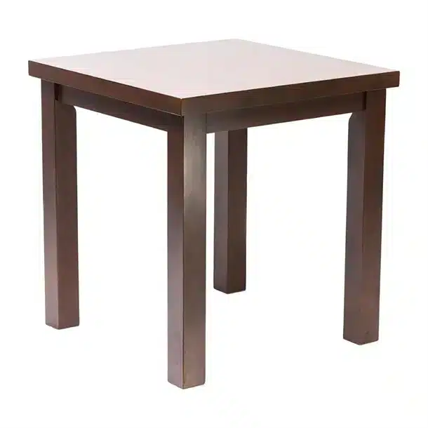 Kendal Square Dining Table Dark Wood