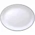 Churchill Black Line Oval Platters 305mm